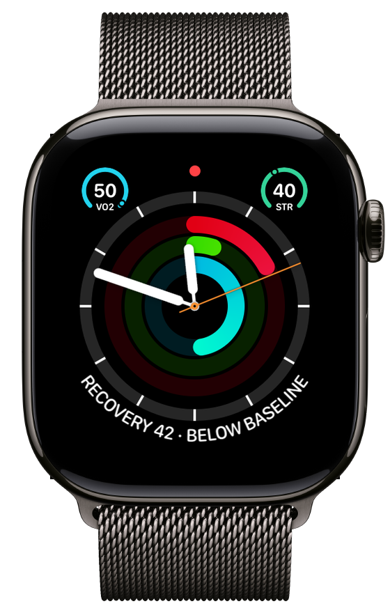 Kreev complications on an Infograph watch face